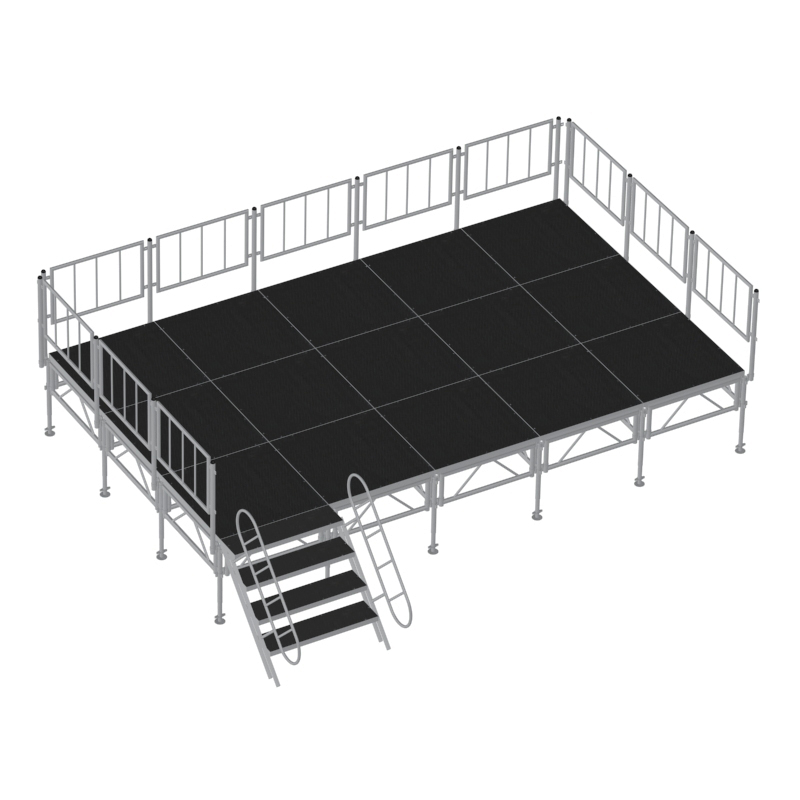 Aluminum Stage Platform with A - Gymnastics Beam Floor review and price