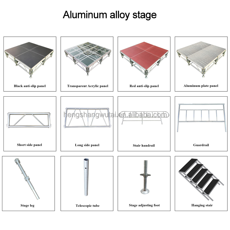 Aluminum Stage Platform with A - Gymnastics Beam Floor review and price