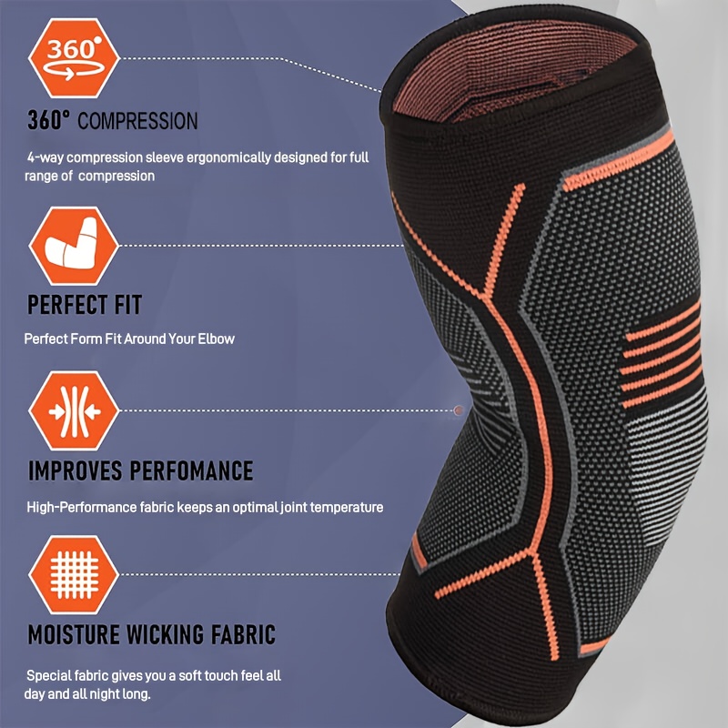 1PC Elbow Support Elastic Gym  - Tennis Elbow Brace review and price